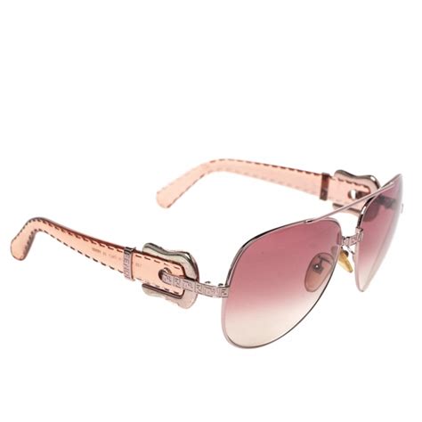 fendi sonnenbrille fs 411|FENDI Buckle Aviator Sunglasses FS411 Gold .